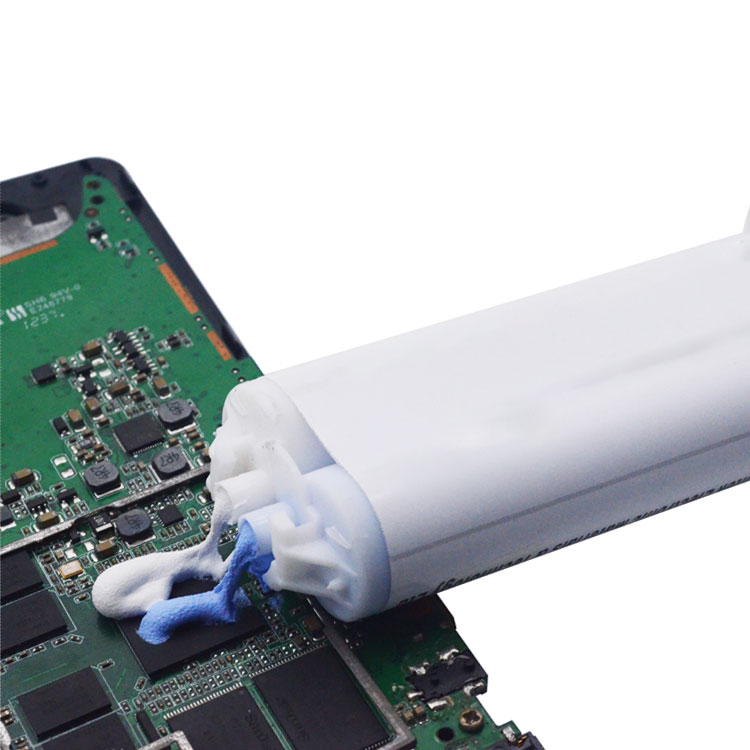 Two-Component EMI-Absorbing Thermally Conductive Gel