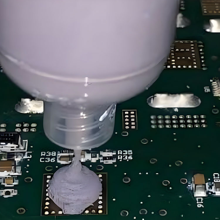 Single-Component EMI-Absorbing Thermally Conductive Gel